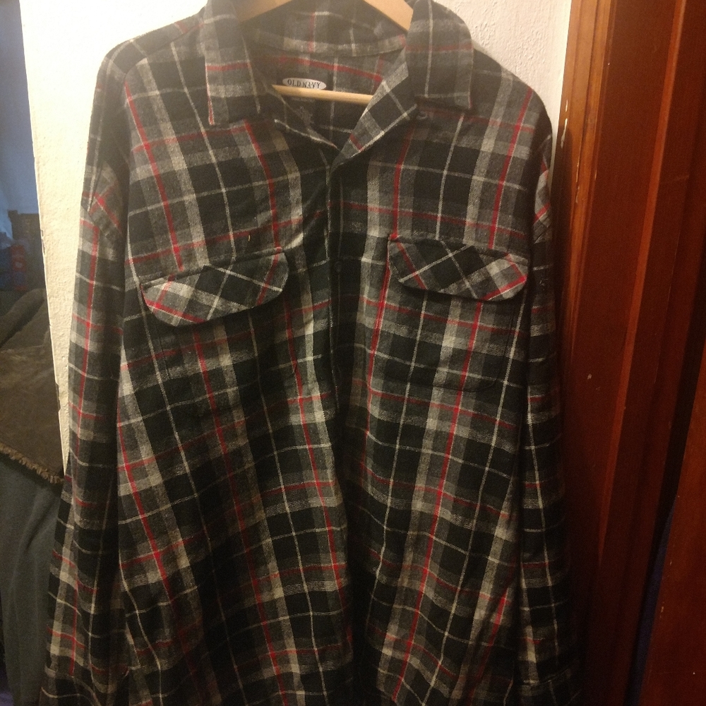 Old Navy XL Flannel Long Sleeve Shirt
